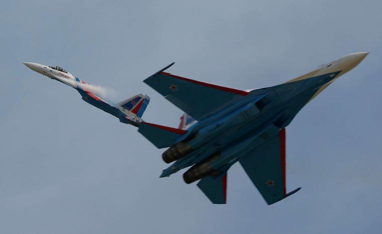 ثلاث مقاتلات روسية تناوبت على قصف مواقع انتشار عناصر داعش