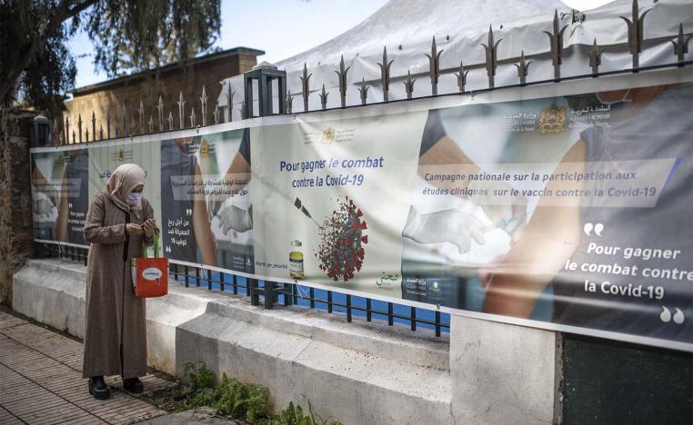 Morocco has ordered 66 million doses from AstraZeneca and China’s Sinopharm but has not yet received any