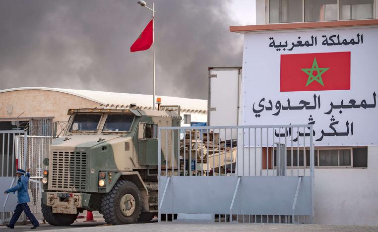 حركة المرور لم تتعطل في الكركرات