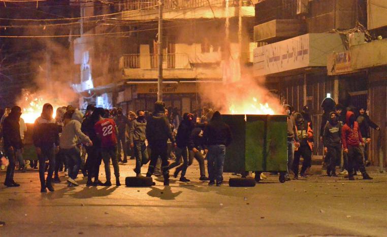 It is the third night of violence in a row in one of Lebanon's poorest cities