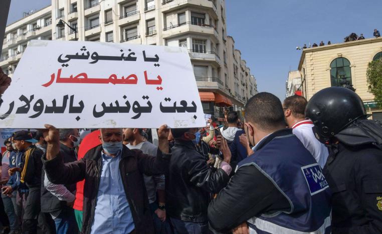 شعبية الغنوشي في تونس تتلاشى على وقع تصاعد الغضب من ممارساته