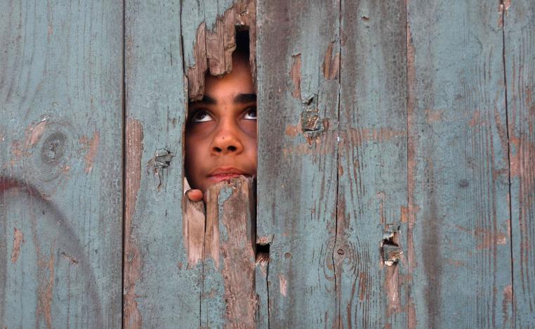 طفل فلسطيني في غزة