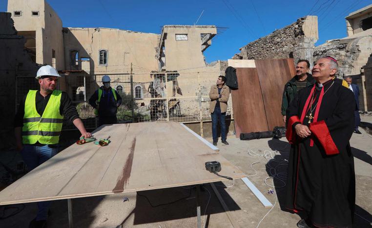 Archbishop Najeeb Michaeel is preparing for the first-ever papal visit to Iraq