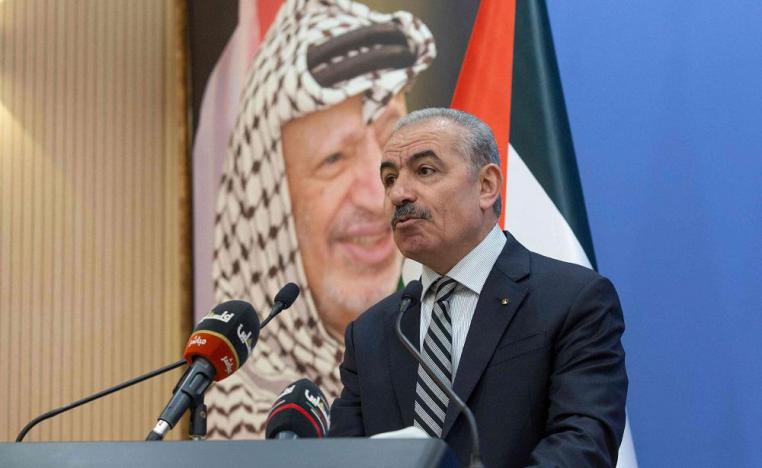 رئيس الحكومة الفلسطيني محمد اشتية