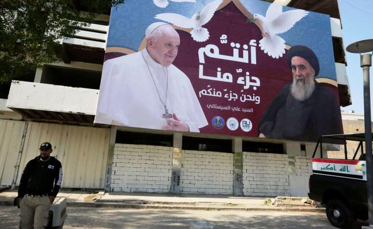 لقاء البابا والسيستاني محطة أساسية في زيارة الحبر الأعظم إلى العراق