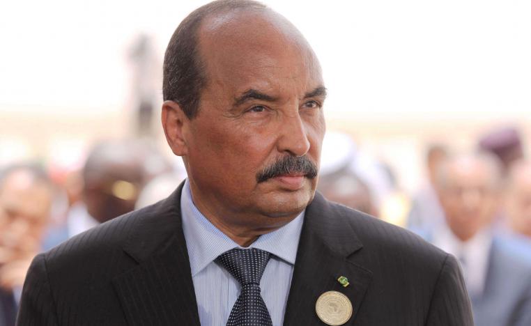 الرئيس الموريتاني السابق محمد ولد عبد العزيز 