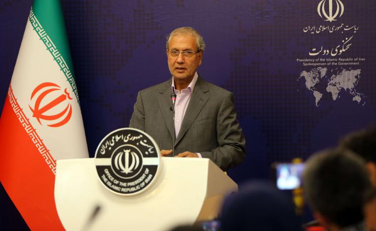 المتحدث باسم الحكومة الإيرانية علي ربيعي 