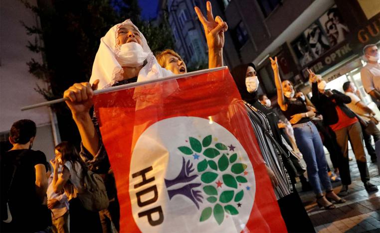 The HDP won 11.7% of the vote in a 2018 parliamentary election 
