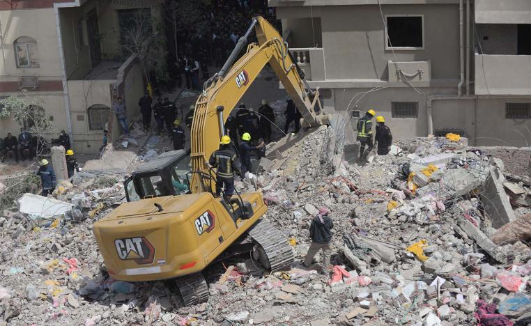 Building collapses are not uncommon in Egypt