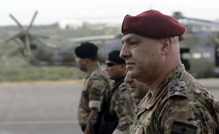 Aoun referred to budget cuts to the army over the past few years 