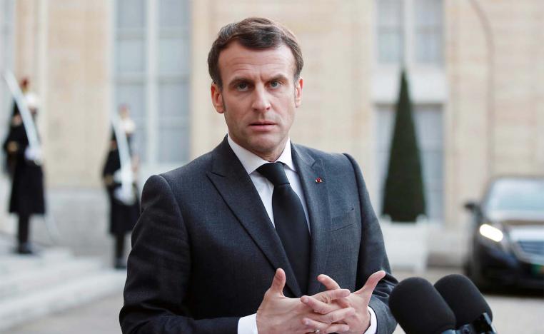 French President Emmanuel Macron 