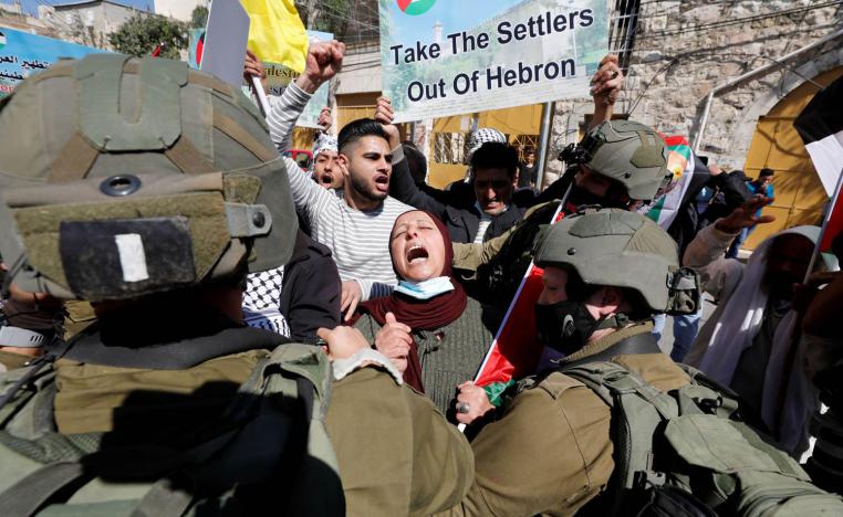 احتجاجات الفلسطينيين