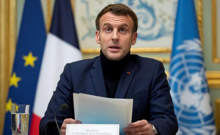 الرئيس الفرنسي امانويل ماكرون يشعر بخيبة الأمل لفشله في حل أزمة لبنان