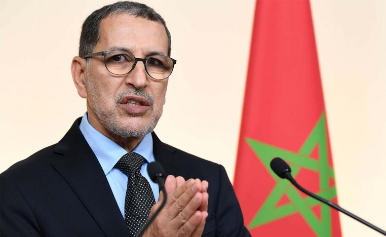 Morocco's Prime Minister Saad dine El Otmani