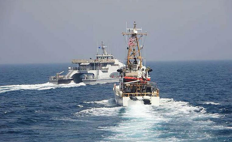 The US Coast Guard units operate out of Bahrain as part of Patrol Forces Southwest Asia