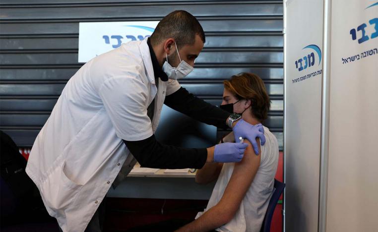 Around 81% of Israeli citizens or residents over 16 have received both doses