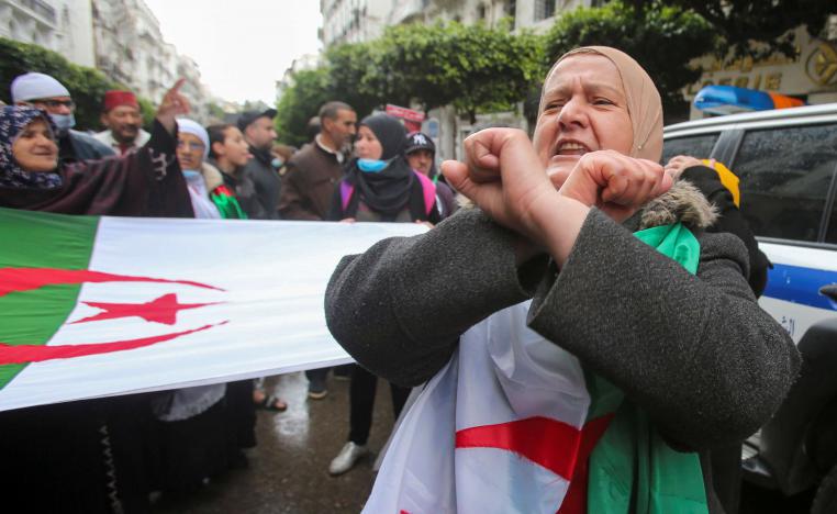 المتظاهرون في الحراك