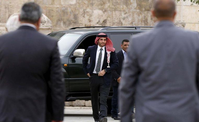 King Abdullah stripped his half-brother Hamzah of his title as crown prince in 2004