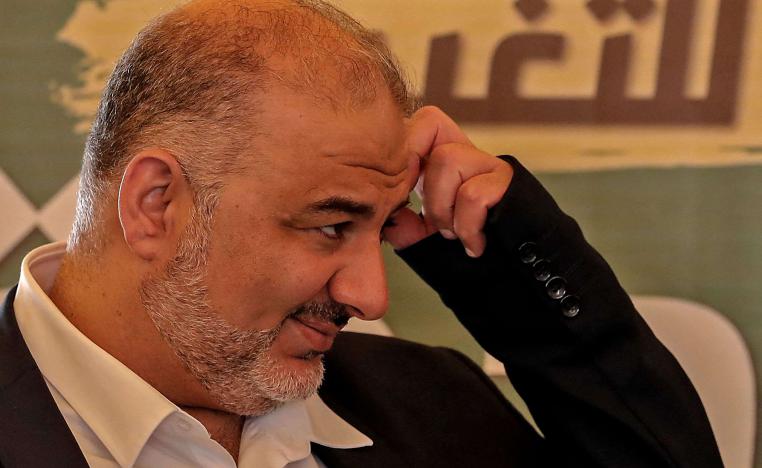 رئيس الحركة الإسلامية الجنوبية منصور عبّاس 