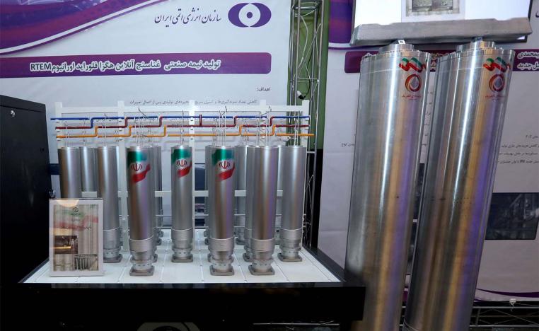 Iran's deal with the six powers caps the fissile purity to which it can refine uranium at 3.67%. 