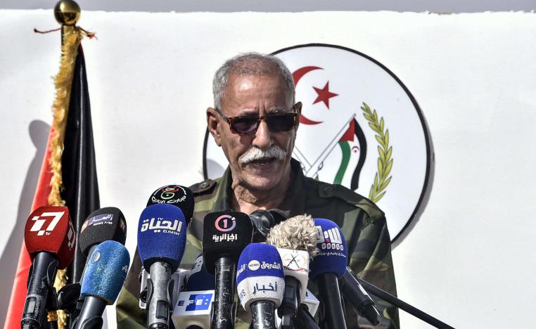 زعيم جبهة "البوليساريو" إبراهيم غالي