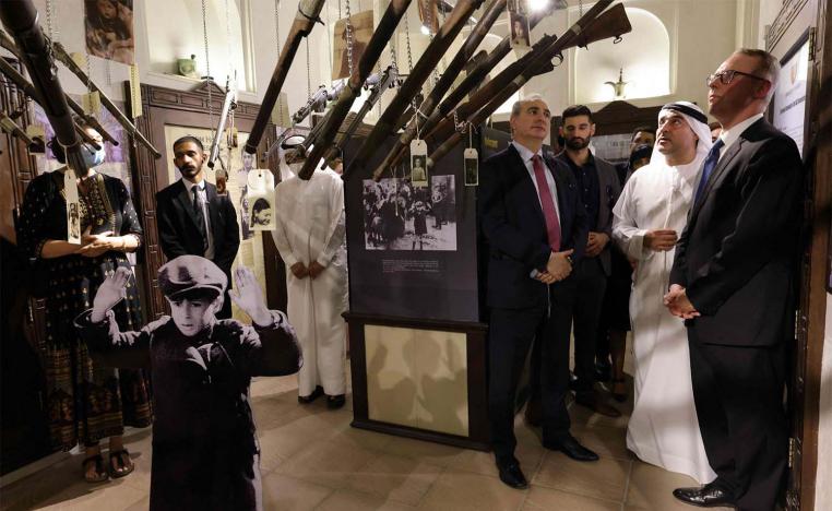 Exibition commemorating the Jewish Holocaust 
