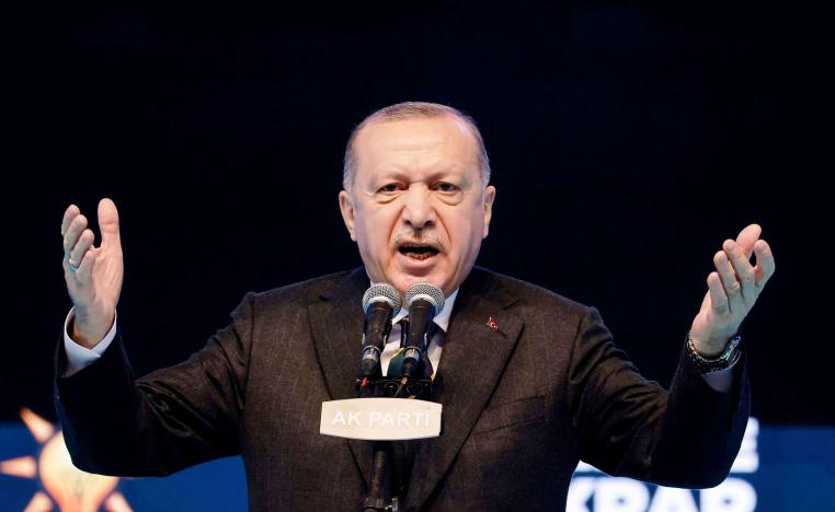 الرئيس التركي رجب طيب اردوغان
