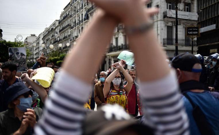 مسيرات الحراك في العاصمة الجزائرية
