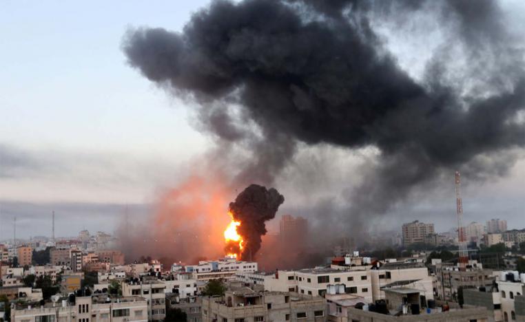 Israel said it had sent 80 jets to bomb Gaza
