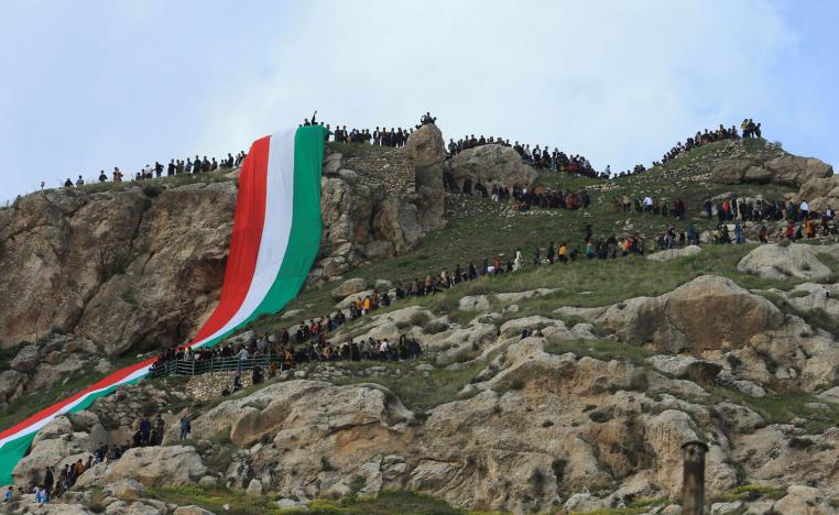 أكراد عراقيون يحيون عيد النوروز