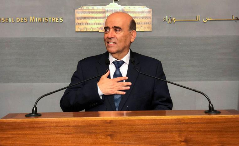وزير الخارجية اللبناني المستقيل شربل وهبة