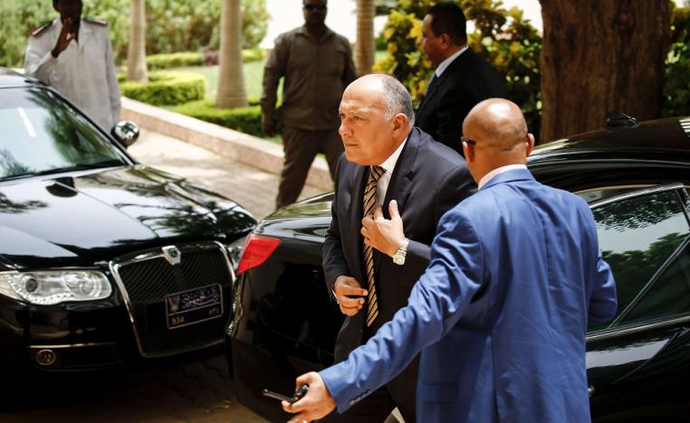 وزير الخارجية المصري سامح شكري يزور السودان