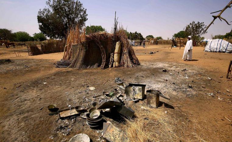 The violence grew out of a land dispute between the two tribes