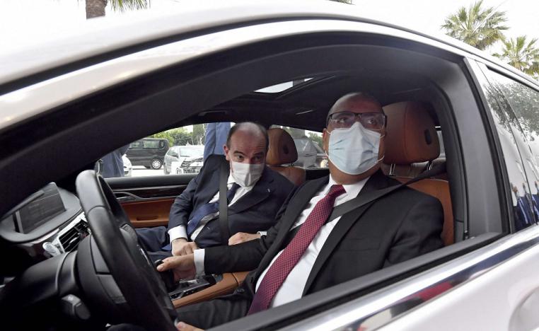 رئيس الحكومة التّونسية هشام مشيشي ونظيره الفرنسي جان كاستكس