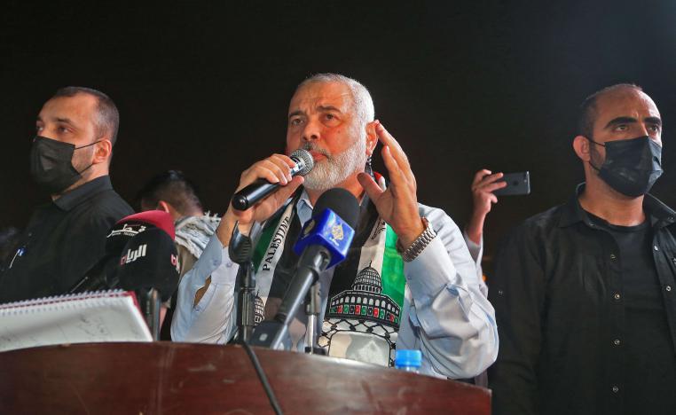 رئيس المكتب السياسي لحركة حماس إسماعيل هنية