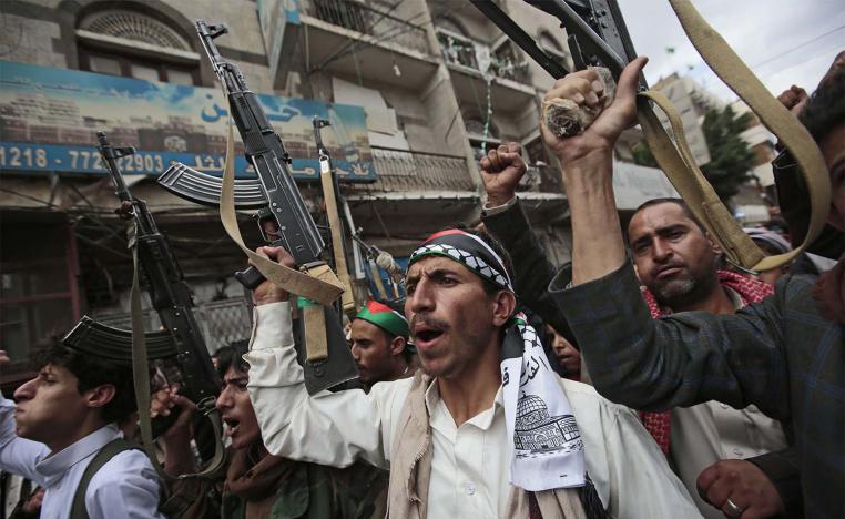 International officials and analysts say Iran has increased its material support to Yemen's Houthi rebels