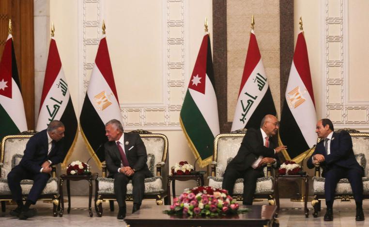 قمة ثلاثية تعزز تقارب العراق مع محيطه العربي