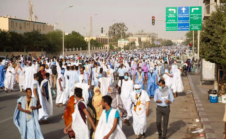 مظاهرات في نواكشوط