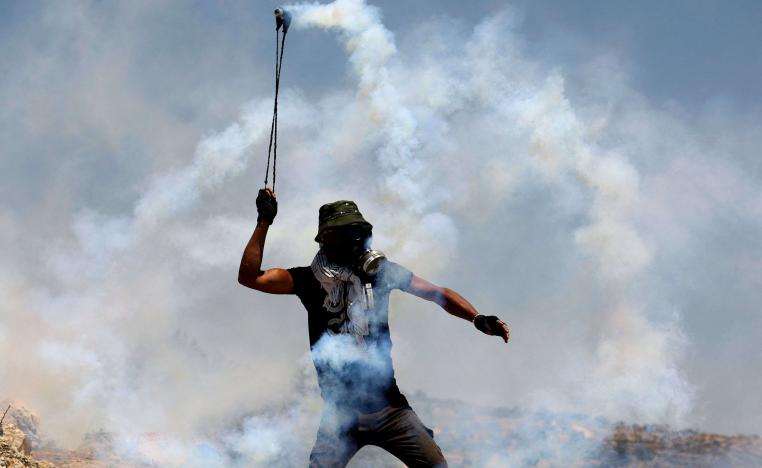 مواجهات بين الفلسطينيين والجيش الإسرائيلي في الضفة الغربية