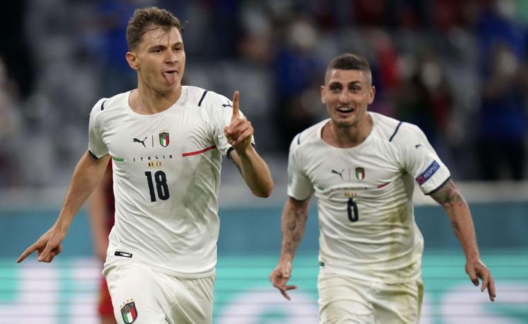 باريلا يضع إيطاليا على السكة الصحيحة