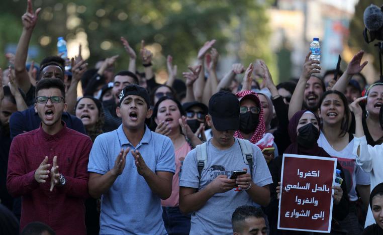 الاحتجاجات في الضفة الغربية على مقتل المعارض نزار بنات