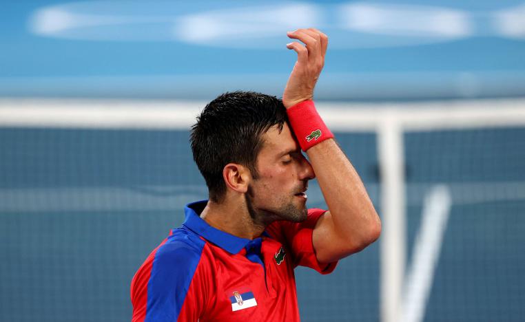 لاعب التنس الصربي يركز على بطولة الولايات المتحدة المفتوحة