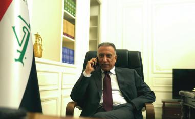 رئيس وزراء العراق مصطفى الكاظمي