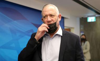 Israel's defence minister Benny Gantz