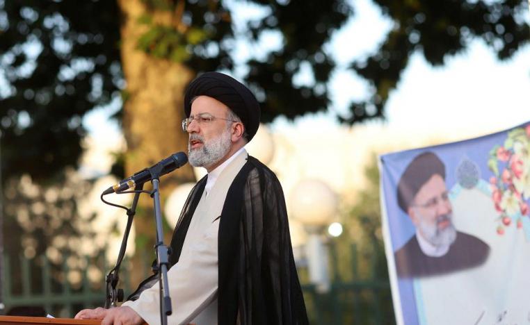 الرئيس الايراني ابراهيم رئيسي