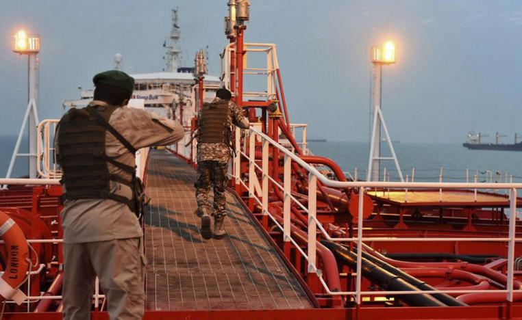 للحرس الثوري الإيراني سوابق في الاعتداء والاستيلاء على ناقلات النفط في بحر العرب ومضيق هرمز