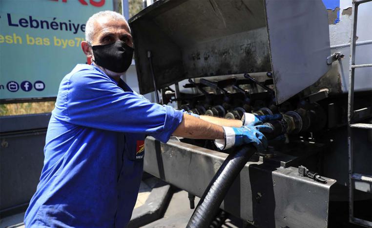 Lebanon is suffering crippling fuel shortages as a result of the financial crisis 