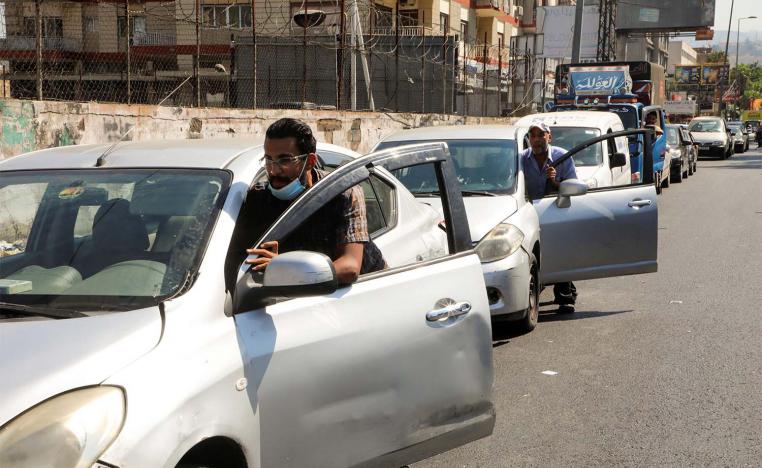 Endless queues to get fuel at petrol stations