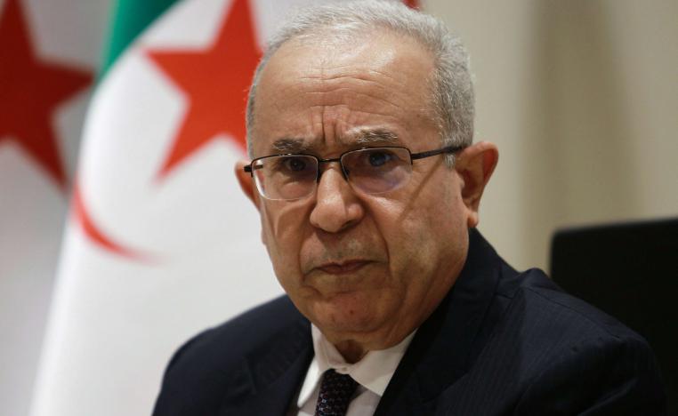وزير الخارجية الجزائري رمطان لعمامرة 