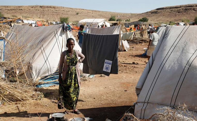More than 60,000 people have also fled Tigray and taken refuge in Sudan